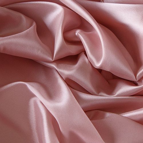Ткань подкладочная 045-13001 пудрово-розовый однотонный