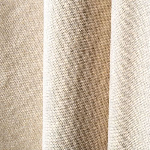 Ткань портьерная H-275 см 05-02-02588 экрю однотонный