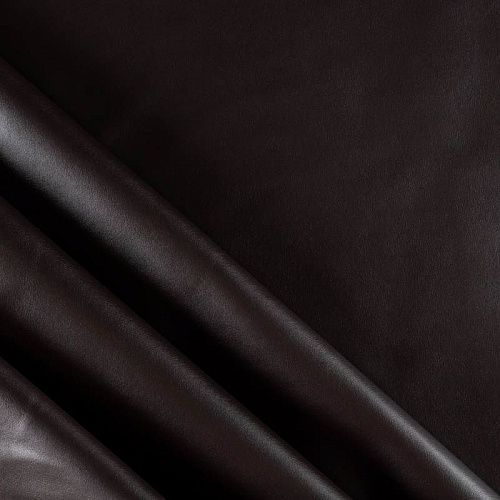 Экокожа на флисе 1020-341-070-0024 шоколадный однотонный