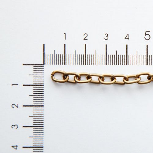 Цепь декоративная 5 мм металл 172-5-антик