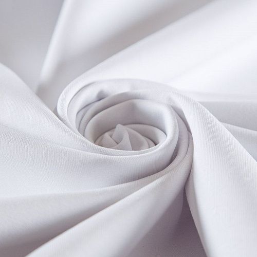 Трикотаж 056-15746 белый однотонный