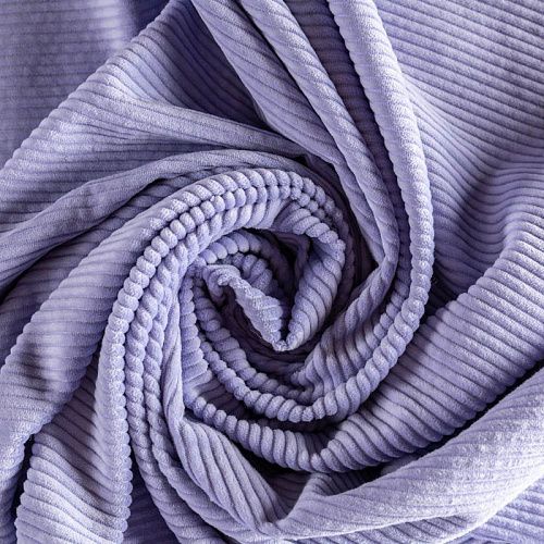 Вельвет К29-596 лавандовый однотонный