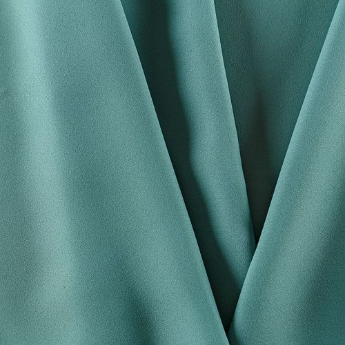 Креп-шифон 027-09819 нефритовый однотонный