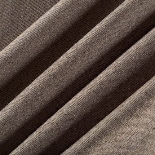 Джерси 014-03782 коричневый однотонный