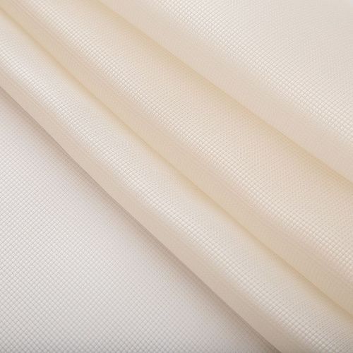 Органза фактурная 039-17035 молочный