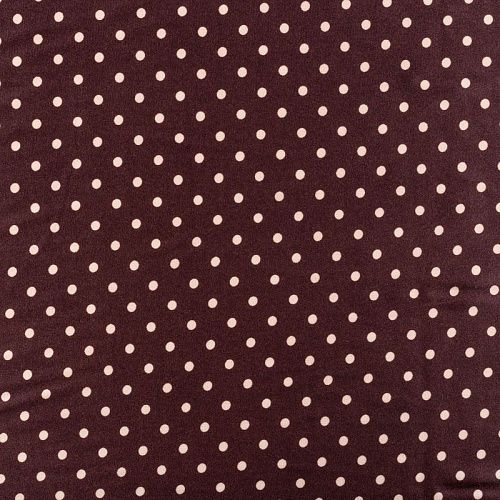 Шелк синтетический 065-01467 шоколадный принтованный