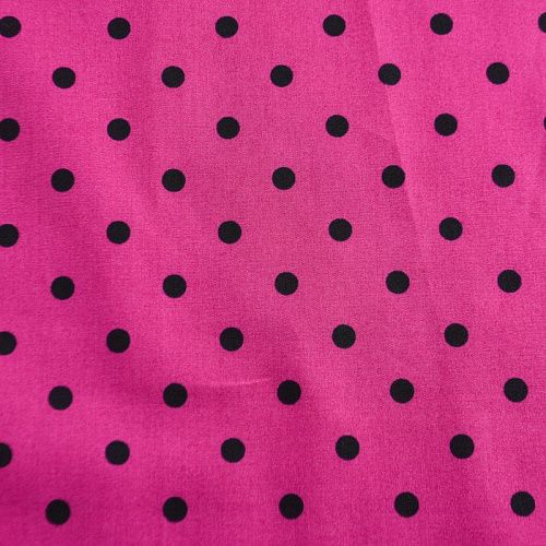 Хлопок 063-12230 розовая фуксия принтованный