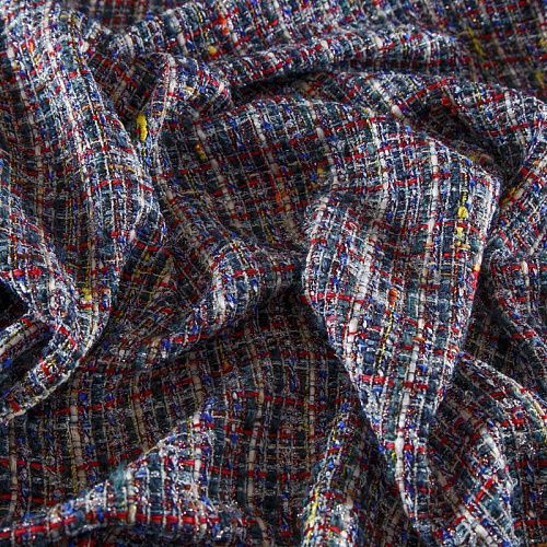 Твид 052-12531 серый мультиколор