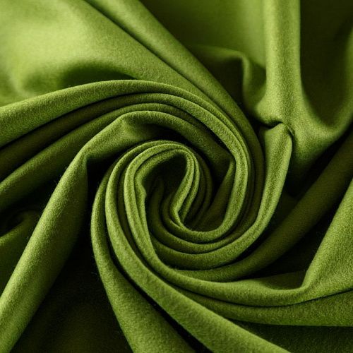 Ткань пальтовая 040-09366 киви однотонный
