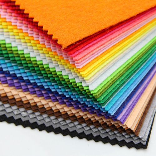 Фетр К33-420 фуксия однотонный