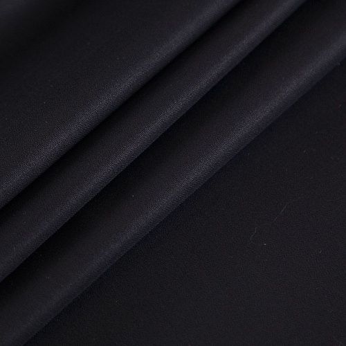 Ткань костюмная 025-17198  черный однотонный