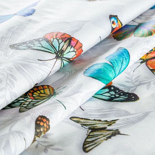 Перкаль ш.220 см 007-03516 белый принтованный