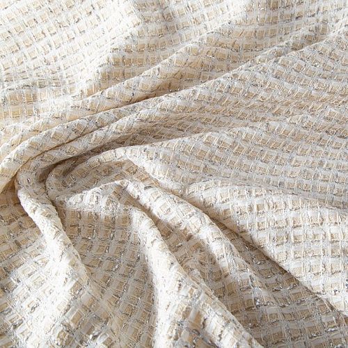 Твид 052-20218 сливочно-молочный