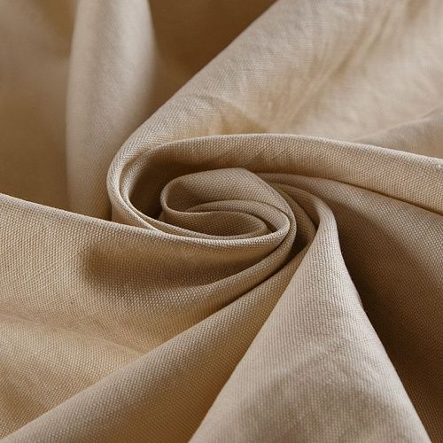 Коттон для тренча 063-14503 бежевый однотонный
