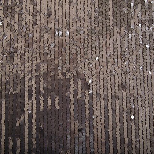 Пайетки на трикотаже F.Filippi 055-16420 зеленая бронза