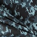 Коттон камуфлированный К10-009 серый принтованный