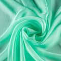 Шифон К33-893 мятный однотонный
