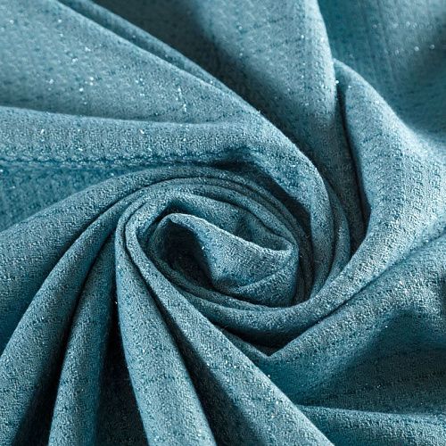 Твид шанель 052-05405 мятно-бирюзовый однотонный