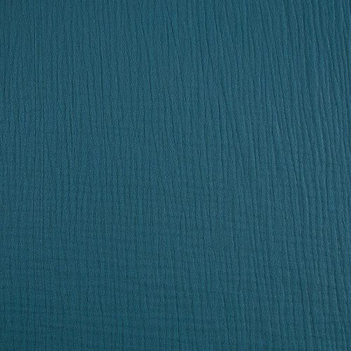 Муслин 071-17608 серо-бирюзовый однотонный