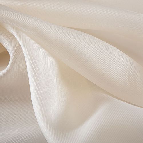 Органза фактурная 039-17035 молочный