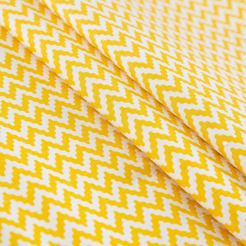 Ткань с водо- и грязеотталкивающей пропиткой 22-02-20710 желтый принтованный