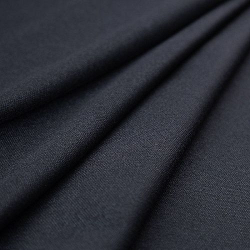 Шерсть костюмная 025-19960 черный однотонный