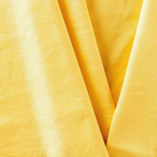 Лен натуральный 035-01348 золотистая охра однотонный