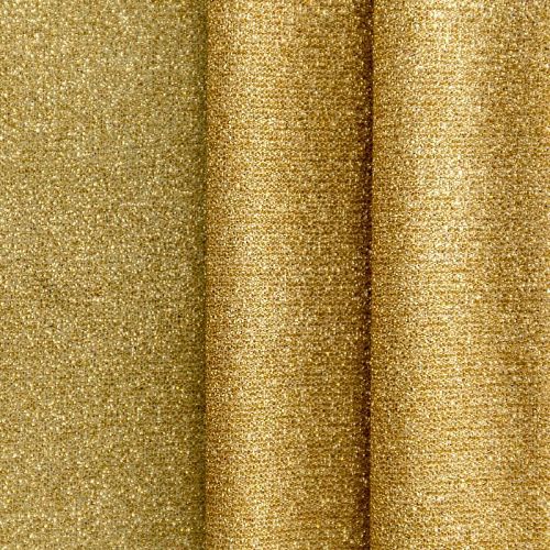 Трикотаж с напылением К33-974 золотистый однотонный