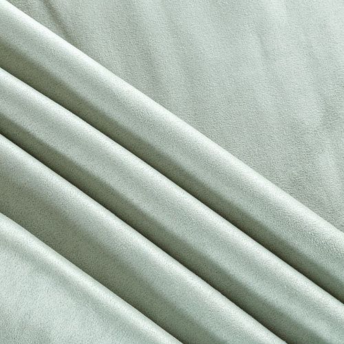 Замша искусственная 018-06133 снежная мята однотонный