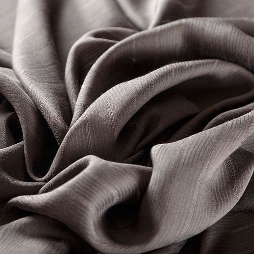 Шелк-батист 003-07977 умбра однотонный