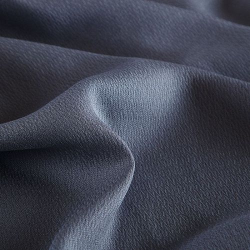 Креп-шелк натуральный 064-16230 серый жаккардовый