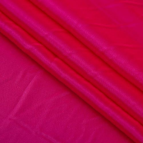 Перл шифон 068-19387 насыщенный розовый однотонный