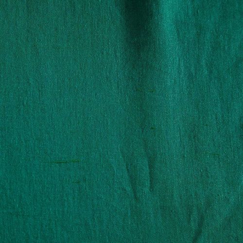 Лен натуральный 035-14720 бриллиантовый зеленый однотонный