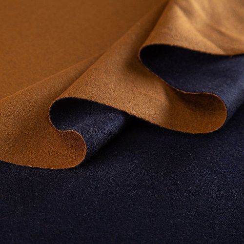 Кашемир 2-х сторонний Loro Piana 022-19932 кемэл/черный