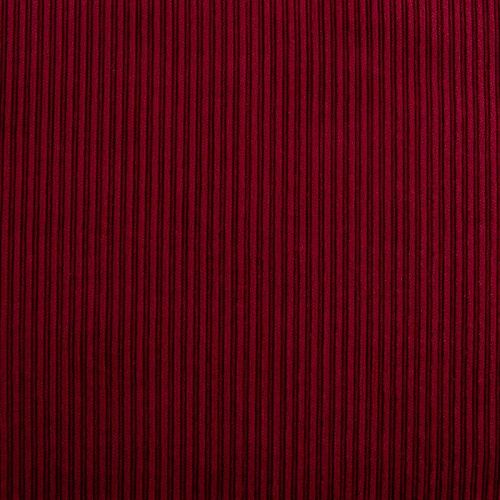 Вельвет 008-19975 бордовый однотонный