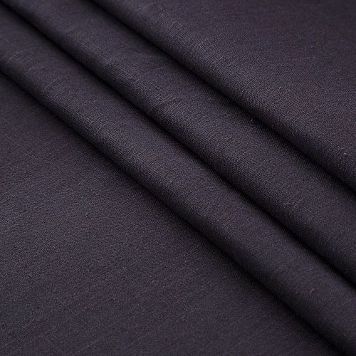 Лен-вискоза стрейч 035-17488 дымчато-серый однотонный