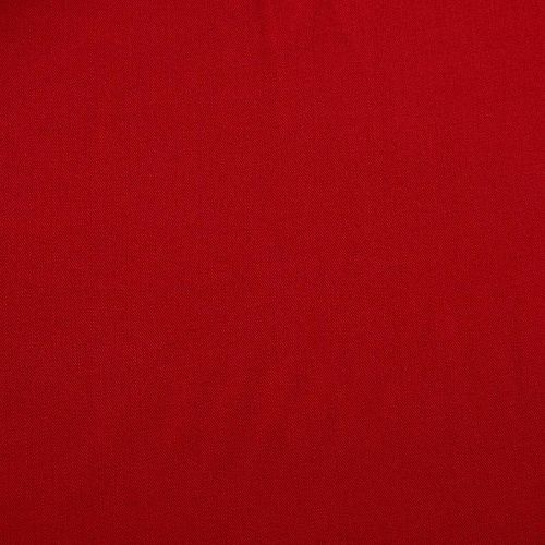 Твил-штапель 069-13120 красный однотонный