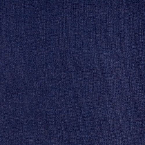 Хлопок-вуаль К28-409 черно-синий однотонный