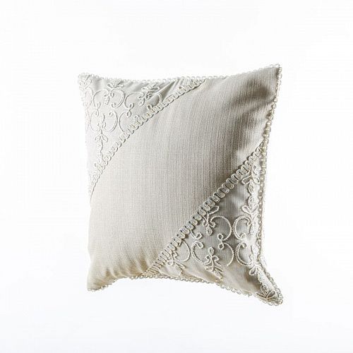 Наволочка 45х45 см декоративная на молнии 472648 