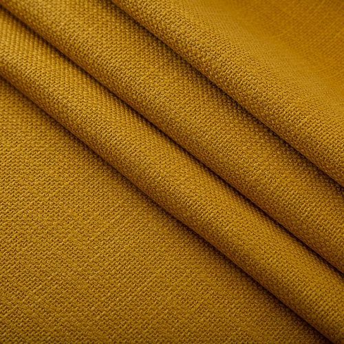 Твид 052-19637 шафрановый однотонный