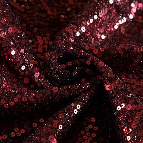 Твид с пайетками Dolce&Gabbana 052-19147 винный