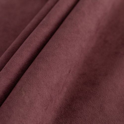 Замша портьерная h-300 см Т468-02-83 темно-сиреневый однотонный