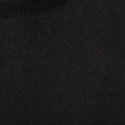 Бархат 002-05950 черно-коричневый однотонный