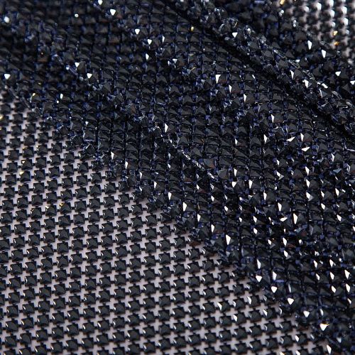 Сетка со стразами Swarovski 050-19864 черный