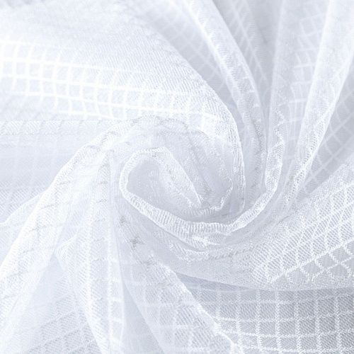 Тюль жаккардовый h-290 см 02-01-09079 белый