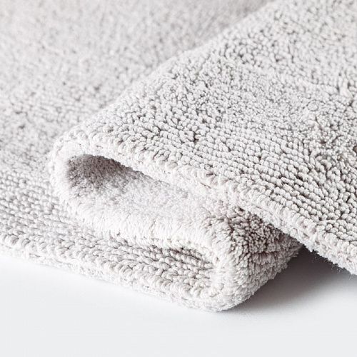 Коврик для ванной комнаты 70х120 см CAWO UNI 1000-775 серый