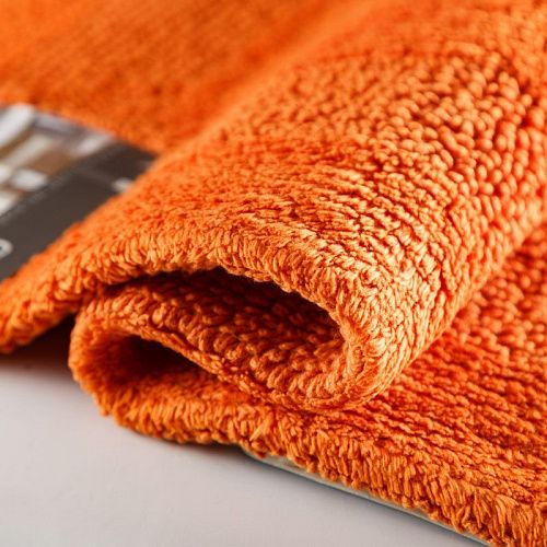 Коврик для ванной комнаты 70х120 см CAWO UNI 1000-323 оранжевый