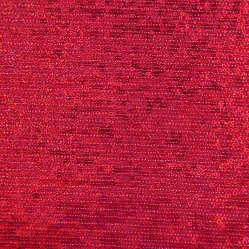 Ткань с пайетками 055-03056 фуксия однотонный