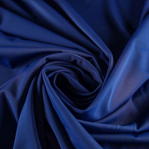 Лайкра К33-879 оксфордский синий однотонный