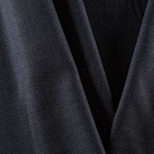 Ткань костюмная К31-224 черный мелкая клетка